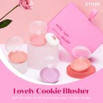 ETUDE Beautiful Cookie Blusher - Grapefruit Jelly 4g | Glowing & Pure ... - Image 3