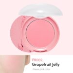 ETUDE Beautiful Cookie Blusher - Grapefruit Jelly 4g | Glowing & Pure ... - Image 4