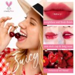 Lip Tint Stain Set, Korean Water Tint Light-weight Non-sticky, Waterpro... - Image 3