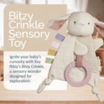 Itzy Ritzy - Bitzy Crinkle Sensory Toy Bunny with Crinkle Sound for Ba... - Image 3