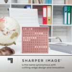 Sharper Picture® LED Mild-Up Phrase Clock [Amazon Exclusive] 7.75" Fashionable... - Image 7