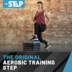 The Step Adjustable Excessive Step Cardio Platform with 4 Risers, House Health club... - Image 3