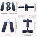 Stomach Muscle Coaching Rollers, 5-In-1 Curler Equipment with Knee Pads, P... - Image 4