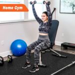 SUPERJARE 0.4'' Thick 24 Pcs 96 Sq Ft Rubber High Train Tools Ma... - Image 3