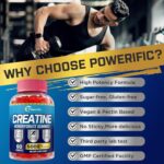 Creatine Monohydrate Gummies for Males & Ladies Pre Exercise Gummies with ... - Image 8