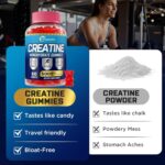Creatine Monohydrate Gummies for Males & Ladies Pre Exercise Gummies with ... - Image 9