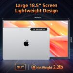 Moveable Monitor 18.5 inch 1080P FHD 128% sRGB 100Hz, Journey Monitor f... - Image 4