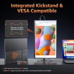 Moveable Monitor 18.5 inch 1080P FHD 128% sRGB 100Hz, Journey Monitor f... - Image 7