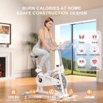 Train Bikes for Dwelling,Indoor Biking Bike with Adjustable Friction,B... - Image 3
