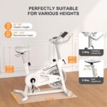 Train Bikes for Dwelling,Indoor Biking Bike with Adjustable Friction,B... - Image 5
