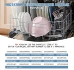 Upgraded WD28X26099 WD28X34744 Dishwasher Decrease Rack Meeting Compatib... - Image 8