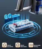 Cordless Vacuum Cleaner, 500W/40Kpa Vacuum Cleaners for Dwelling, 60Mins S... - Image 6