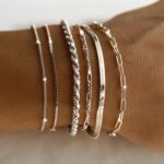 DEARMAY Dainty Silver Bracelets for Ladies Fashionable, 925 Sterling Silver ... - Image 3