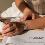 DEARMAY Dainty Silver Bracelets for Ladies Fashionable, 925 Sterling Silver ... - Image 5