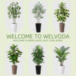 Synthetic Fiddle Leaf Fig Plant Indoor 5FT Fake Fig Tree with White D... - Image 5