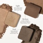 RMS Magnificence Back2Brow Powder, Eyebrow Powder in Taupe Gentle Brown & Blo... - Image 3