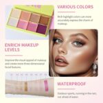 Eyeshadow Stick, Shimmer and Matte Cream Eye Shadow Brightener Sticks ... - Image 4