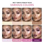 Eyeshadow Stick, Shimmer and Matte Cream Eye Shadow Brightener Sticks ... - Image 6