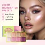 Eyeshadow Stick, Shimmer and Matte Cream Eye Shadow Brightener Sticks ... - Image 10