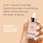 Neutrogena Shine Management Matte Booster Face Primer & Serum, Pores and skin-Matti... - Image 3