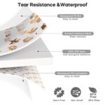 Child Play Mat for Child Exercise, 50 x 50 Playpen Mat, Foldable Foam Cu... - Image 4