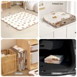 Child Play Mat for Child Exercise, 50 x 50 Playpen Mat, Foldable Foam Cu... - Image 5