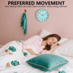 Wall Clock, 8 Inch Wall Clocks Battery Operated, Spherical Fashionable Non Tick... - Image 5