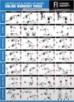 Ab Curler Wheel, 6-in-1 Ab Curler Package with Knee Mat, Push-Up Bars, Res... - Image 4