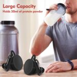 2Pack Moveable Protein Powder Journey Container to Go, Protein Powder F... - Image 4