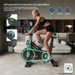 YESOUL Indoor Train Bike for House, Stationary Bike with Silent Magn... - Image 4