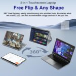 jumper 16 inch Convertible Laptop computer, Laptop computer Pc with IPS FHD 360 De... - Image 3