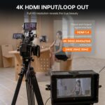 VILTROX DC-V1 5.5" Touchscreen Digital camera Subject Monitor DSLR Monitor with ... - Image 4