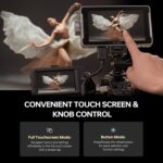 VILTROX DC-V1 5.5" Touchscreen Digital camera Subject Monitor DSLR Monitor with ... - Image 5