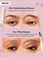 SHEGLAM Set Me Up Forehead Gel Lengthy Lasting Waterproof Clear Eyebrow Gel L... - Image 4