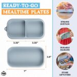Journey Silicone Transportable Feeding Provides - Toddler Suction Plates, Si... - Image 4
