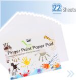 Mr. Pen- Finger Paint Paper for Youngsters, 11 x 14 inches, 22 Sheets, Artwork P... - Image 3