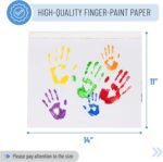 Mr. Pen- Finger Paint Paper for Youngsters, 11 x 14 inches, 22 Sheets, Artwork P... - Image 4