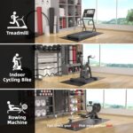 Treadmill Mat, 7'x3'/6'x3'/6'x2.5'/5.6'x2'/4'x2', 6mm Thick Train E... - Image 3