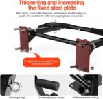 Wall-Mounted Pull-Up Bar – Drill Set up, Dwelling Health club Gear for ... - Image 4