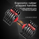 Adjustable Dumbbells Set of two，Free Weights Dumbbells Set，Adjustable Du... - Image 5