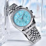 Pagani Design Males's Chronograph Quartz Watch, Stainless Metal Strap, W... - Image 3