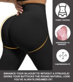 CHRLEISURE Exercise Leggings Units for Girls, Gymnasium Scrunch Butt Butt Raise... - Image 3