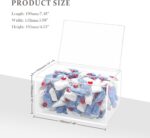 Bigfety Dishwasher Pod Holder Acrylic with Hinged Lid, Fashionable Model Di... - Image 3