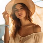 LOYALLOOK 6 Units Bohemian Stackable Bead Bracelets for Ladies Stretch B... - Image 4