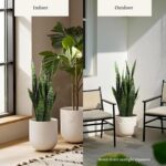 KOL 25.6’’ 2-Pack Synthetic Snake Plant, Fake Sansevieria Indoor Plan... - Image 7