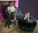 FranFusion Inflatable Gaming Chair for Youngsters & Teenagers with Cup Holders a... - Image 3