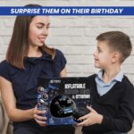 FranFusion Inflatable Gaming Chair for Youngsters & Teenagers with Cup Holders a... - Image 6