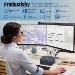 KAMRUI AK1PLUS Mini PC, N95 Processor (as much as 3.4GHz), 8GB DDR4 RAM 256... - Image 5