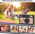 Digital Digital camera for Pictures and Video, FHD 4K Children Digital camera 64MP Poin... - Image 7