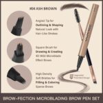 UCANBE Forehead-Fection Angled Brush Eyebrow Pen, Liquid Microblading Eyeb... - Image 3